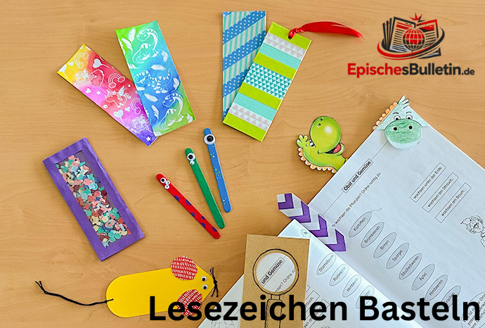 lesezeichen basteln