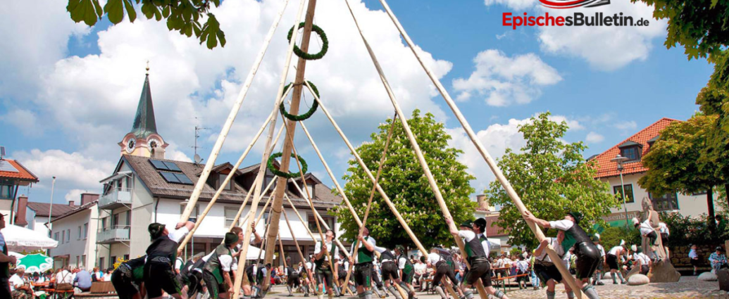 maibaum aufstellen