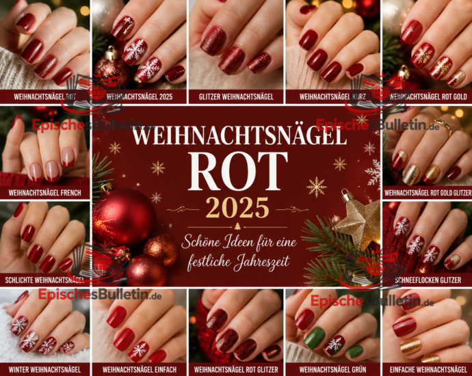 weihnachtsnägel