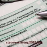 Steuererklärung 2025 Frist