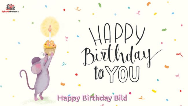 Happy Birthday Bild